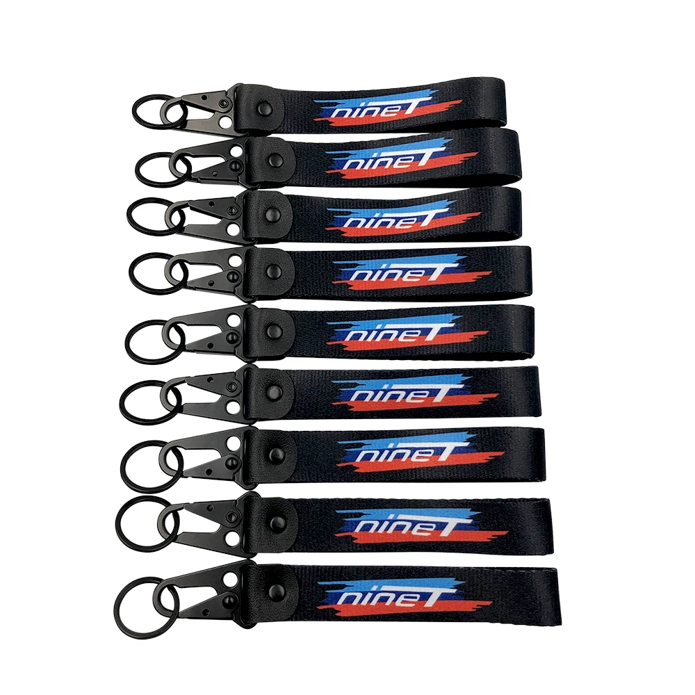 

For BMW Motorrad R Nine T Pure Nine-T Motorcycle Embroidery Badge Keyring Keychain pendant Accessories