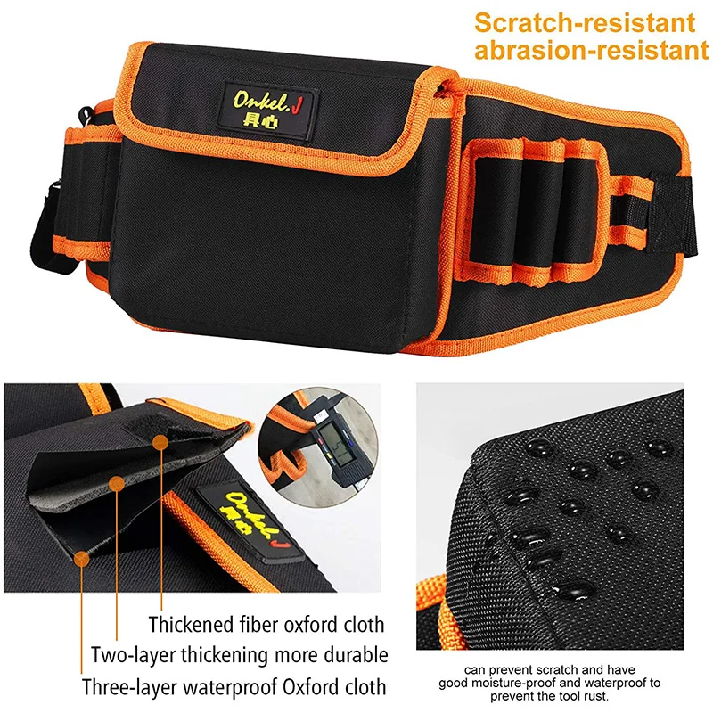 Многофункциональная сумка для инструментов электрика поясной кошелек