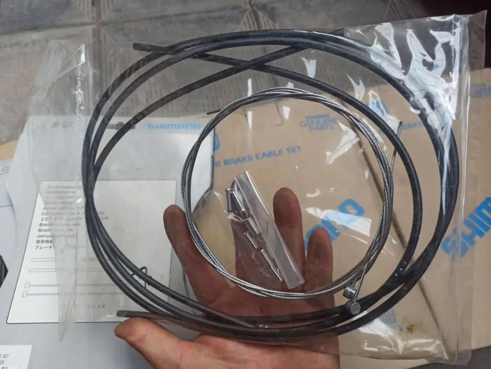 Набор тормозных кабелей для Shimano M-System внешний корпус 800 1400 мм внутренний кабель 1000
