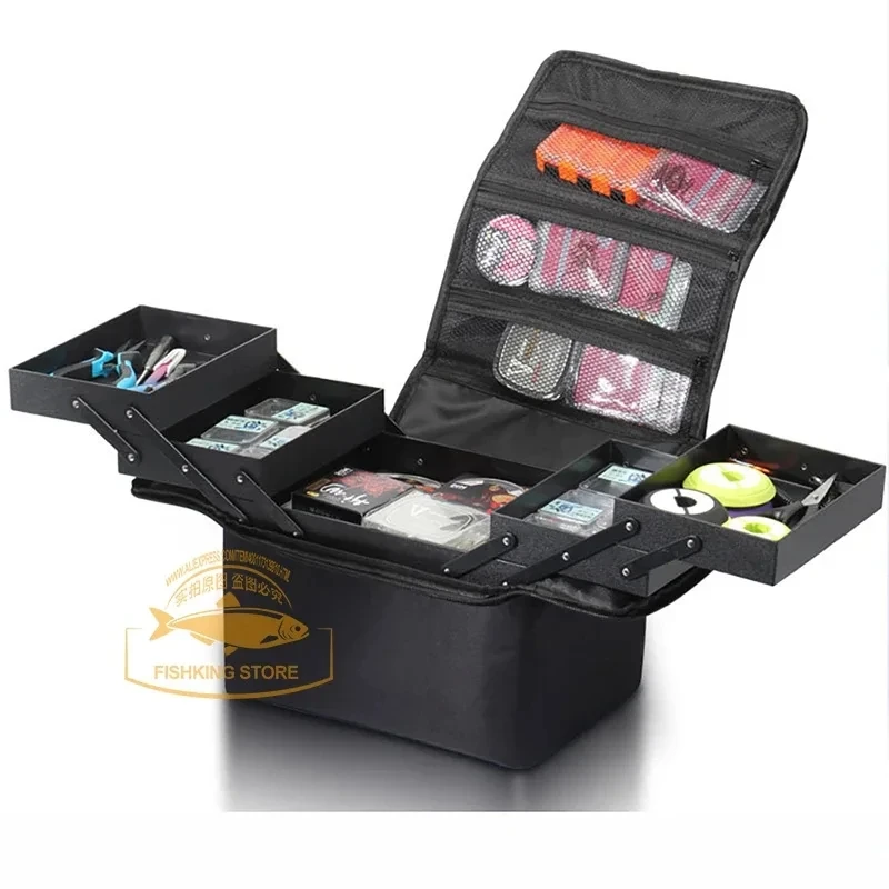 2024 Большая вместительная сумка для рыбалки водонепроницаемая