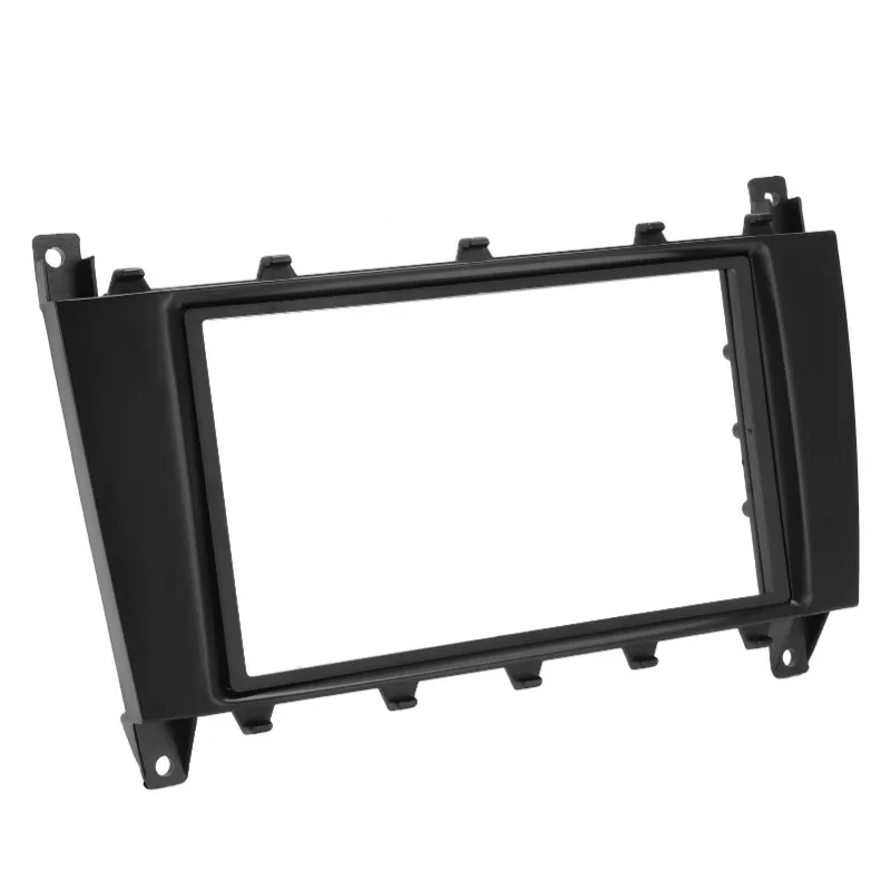 Фото Автомобильная стереорамка Fascia 2 DIN, замена для Mercedes BENZ C CLASS W203 GLKClass C209 20052009 №3