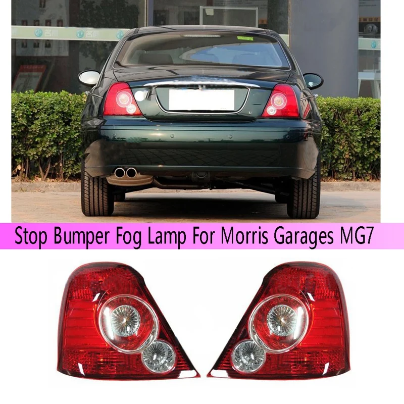 Car LED Red Tail Light Rear Turn Signal Brake Stop Bumper Fog Lamp For MG7