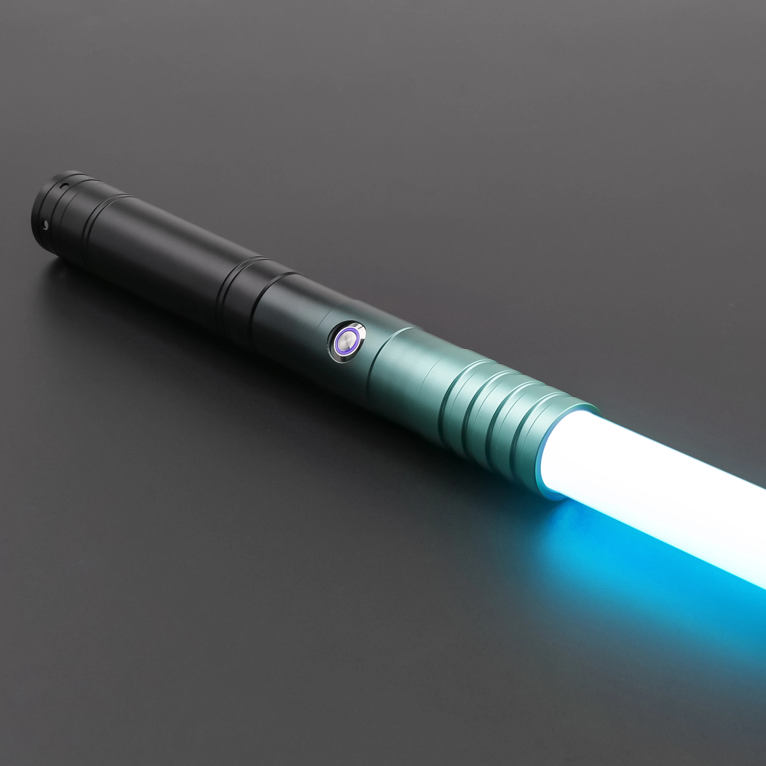 Фото Световой меч TXQSABER RGB с металлической рукоятью для тяжелых дуэлей, лезвие Shoto, 4 звуковых эффекта, изменение цвета, для косплея Йоды, детские игрушки - A07 №3