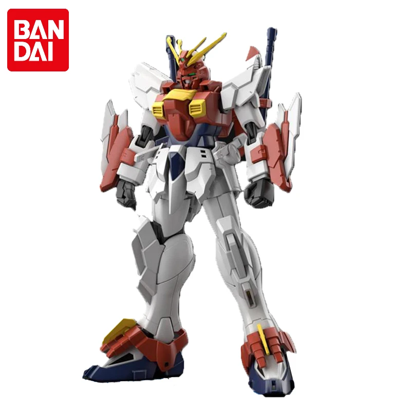 

Original Bandai Gundam Anime Figure HG 1/144 Gundam Breaker Battle Record Hot Blazing Gundam Assembly Model Anime Action Figures