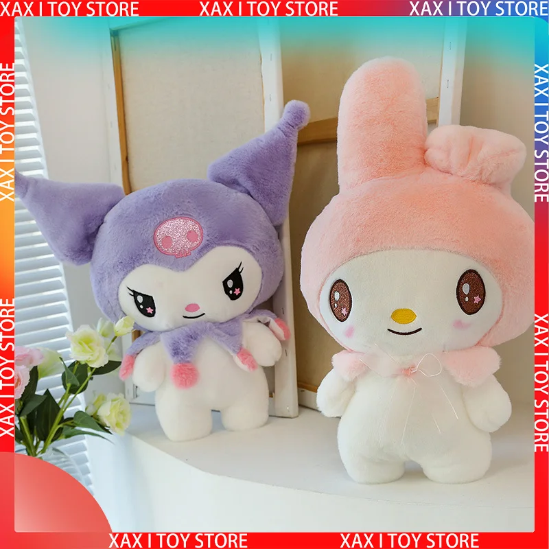 

Sanrio Kuromi My Melody плюшевая анимэ кукла Мультяшные милые мягкие животные мягкие игрушки детская подушка Ragdoll детские подарки на день рождения