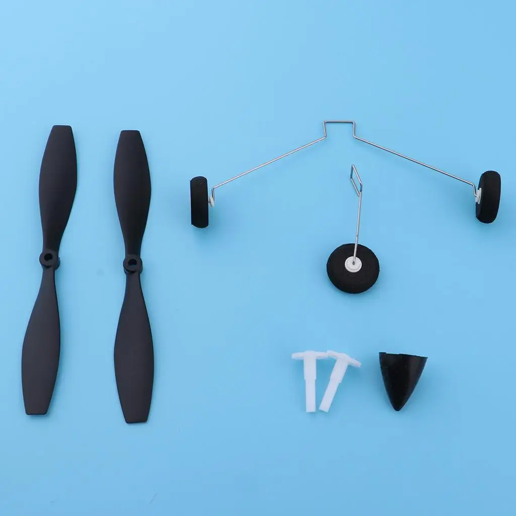 Пропеллер + шестерня обтекатель запасные части шасси для самолета WLtoys F949