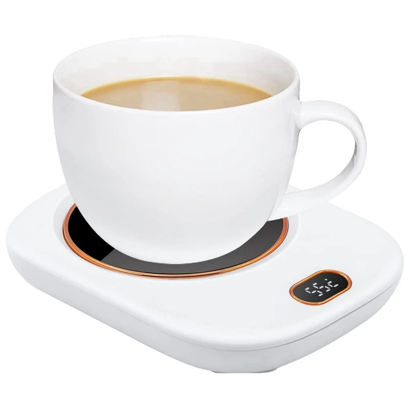 

ABSF Electric Coffee Cup Warmer, USB Coffee Mug Warmer Constant Temperature Control Heating Plate Fit for Office Home