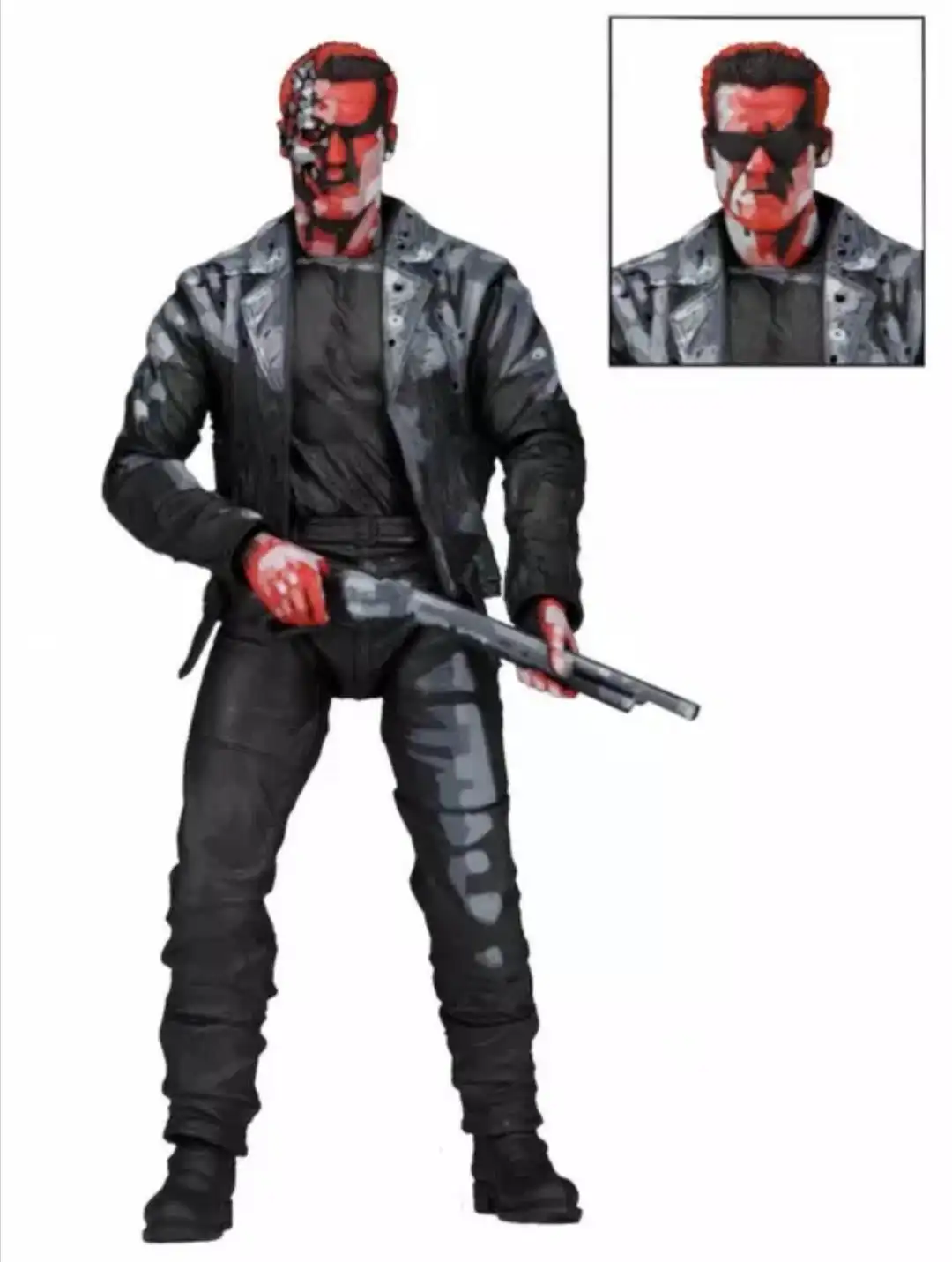 NECA T800 Terminator игровая версия Арнольда Шварценеггера новая экшн-фигурка игрушечная