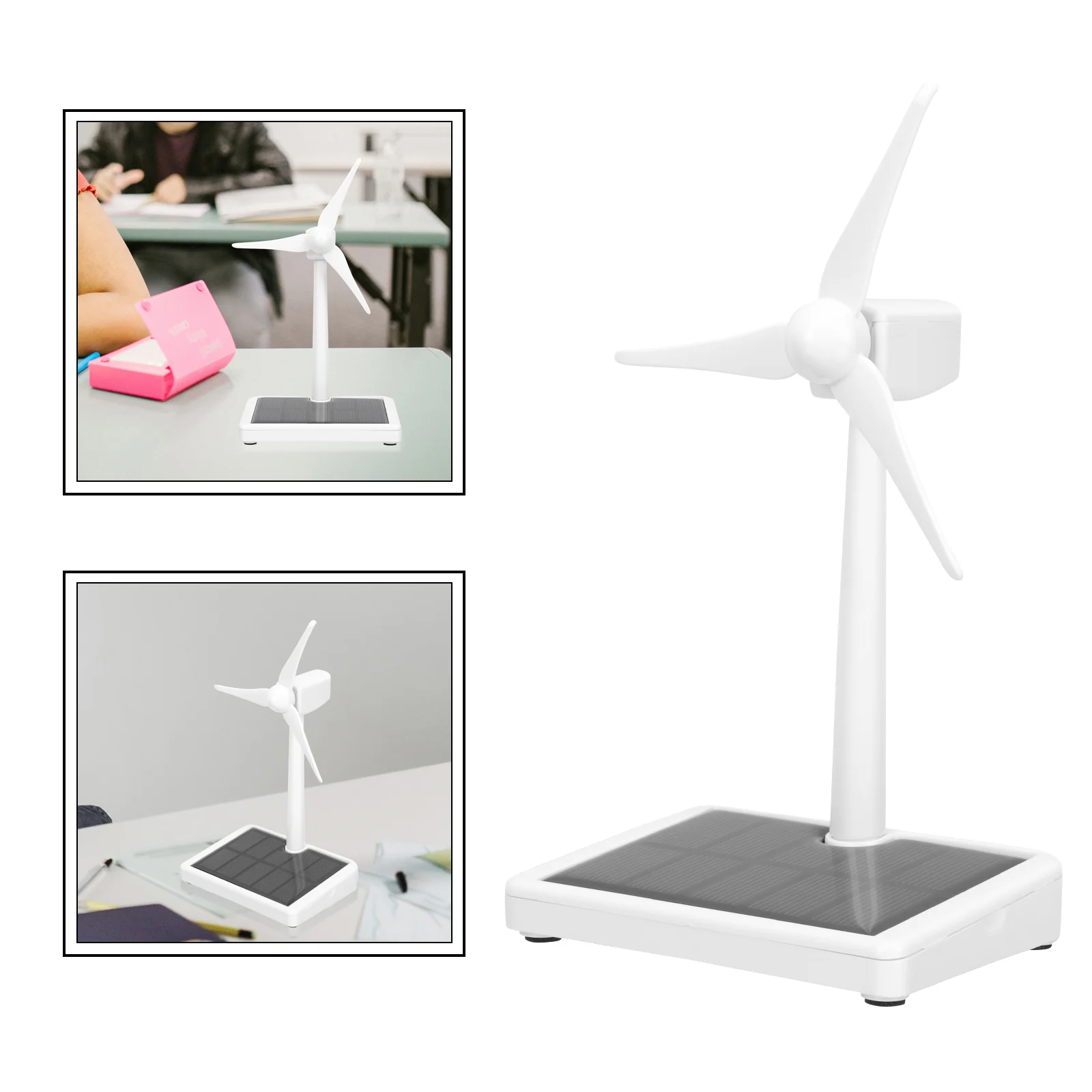 

Solar Windmill Educational Plastic Kidcraft Playset Windmills Child DIY Handmade