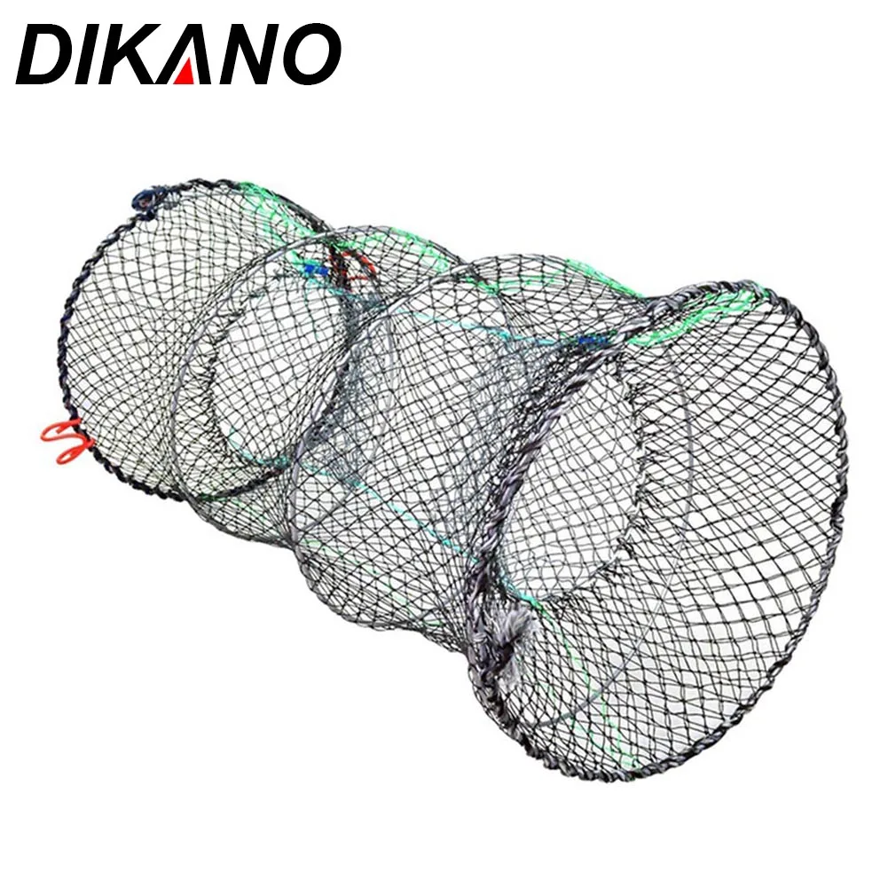 Crayfish Crab Trap Net Shrimp Lobster Cage Collapsible Portable Fishing Accessories