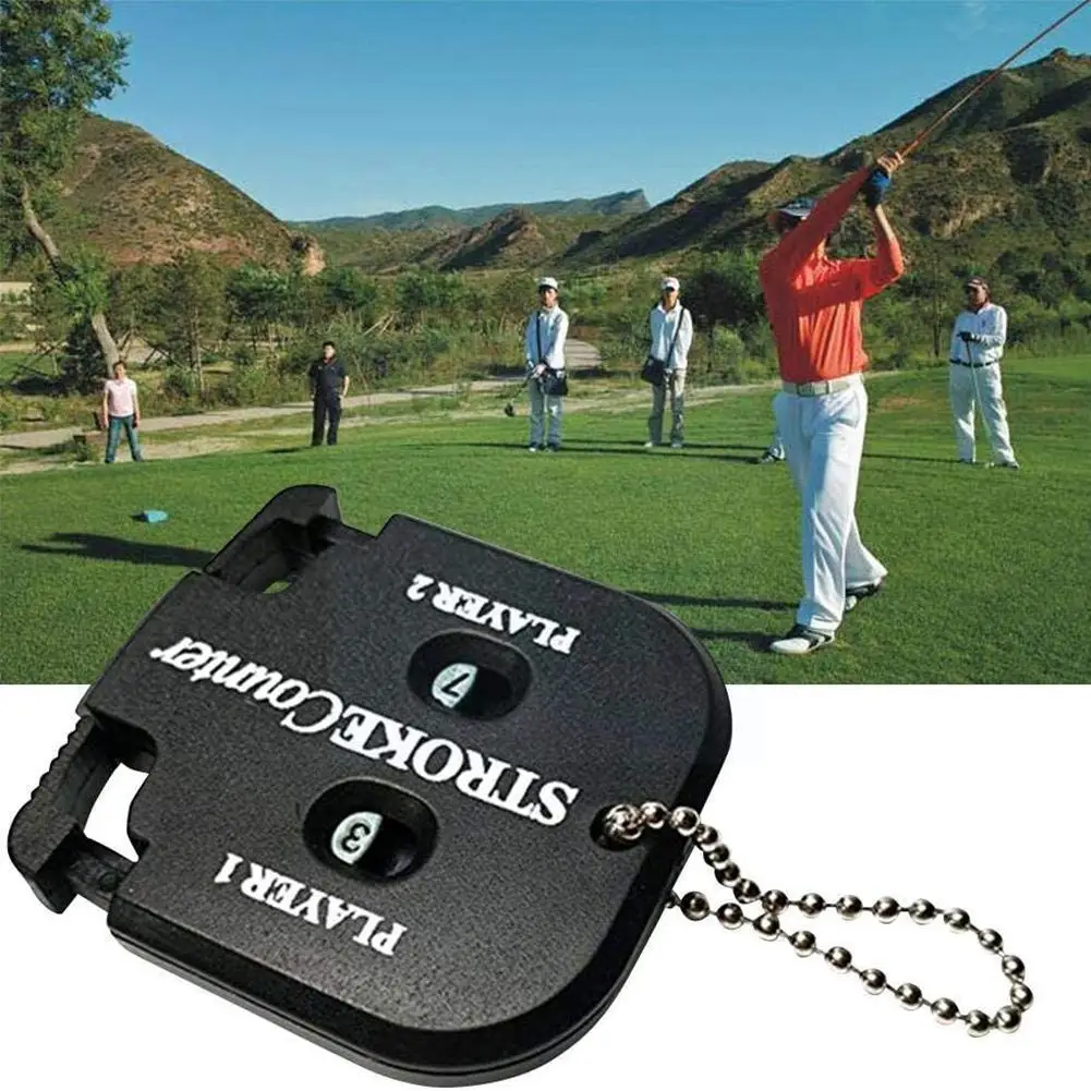 

Карточка для гольфа из черной резины, легко носить с собой, карточка для гольфа O6i2