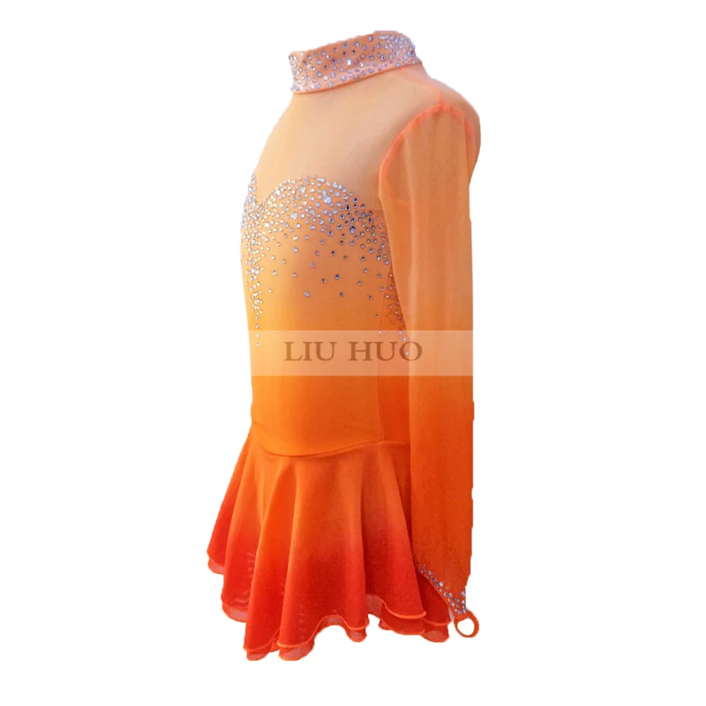 Женское платье для катания на коньках LIUHUO девочек и женщин тренировочное трико