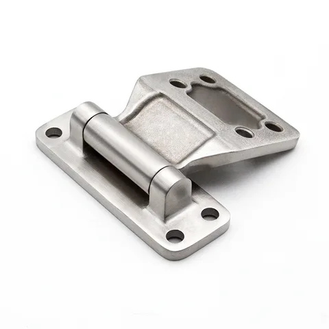 Сверхмощная Т-образная петля, прецизионная литая металлическая дверь для промышленного оборудования, шарнир, усиленная нержавеющая сталь