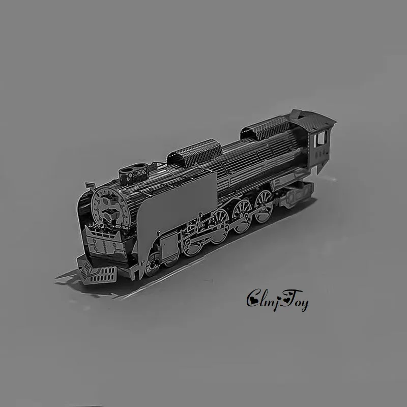 

ClmjToy Emulated Locomotive Toys Assembled Model 3D Metal Assembled Adult Jigsaw DIY Assembled Toy Birthday Gift For Boyfriend