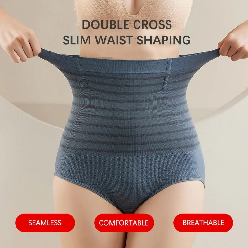 Belly Band Abdominal Compression Corset High Waist Shaping Panty Breathable Body Shaper Butt Lifter Seamless Panties Underwear