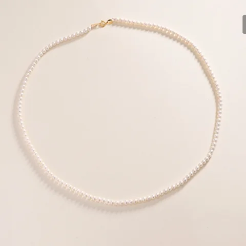 Золотые ожерелья из жемчуга Au750 для девочек