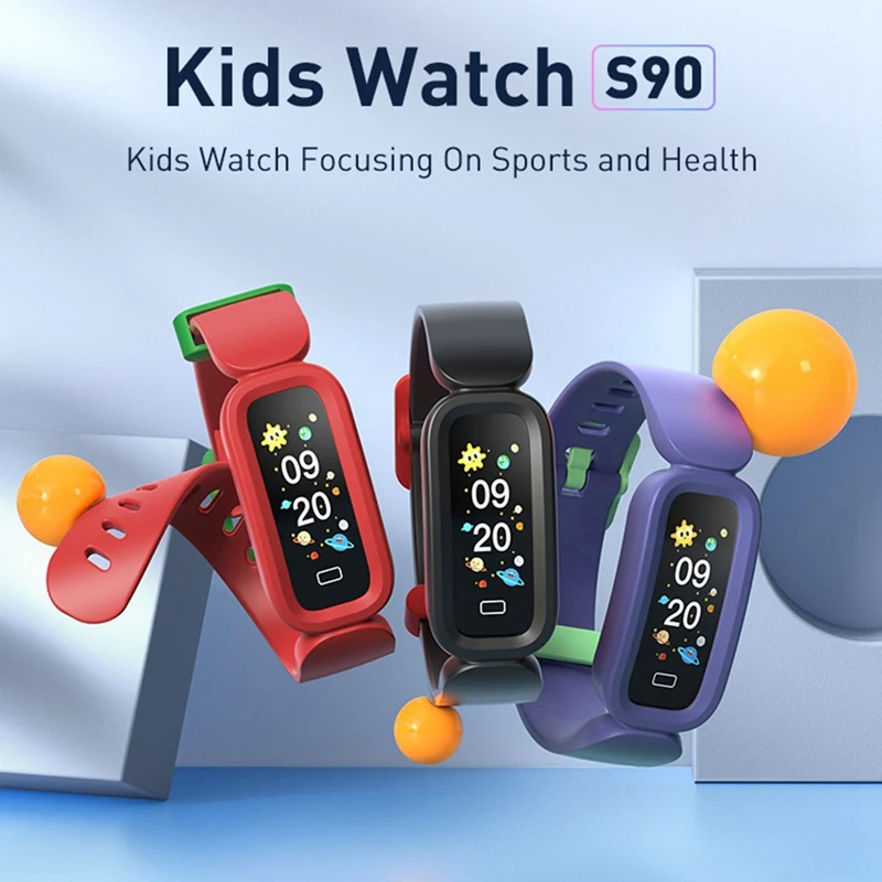 

S90 Sport Smart Bracelet BT5.0 Heart Rate Blood Pressure Oxygen Sleep Monitor Fitness Trackers Activity Trackers for IOS/Android