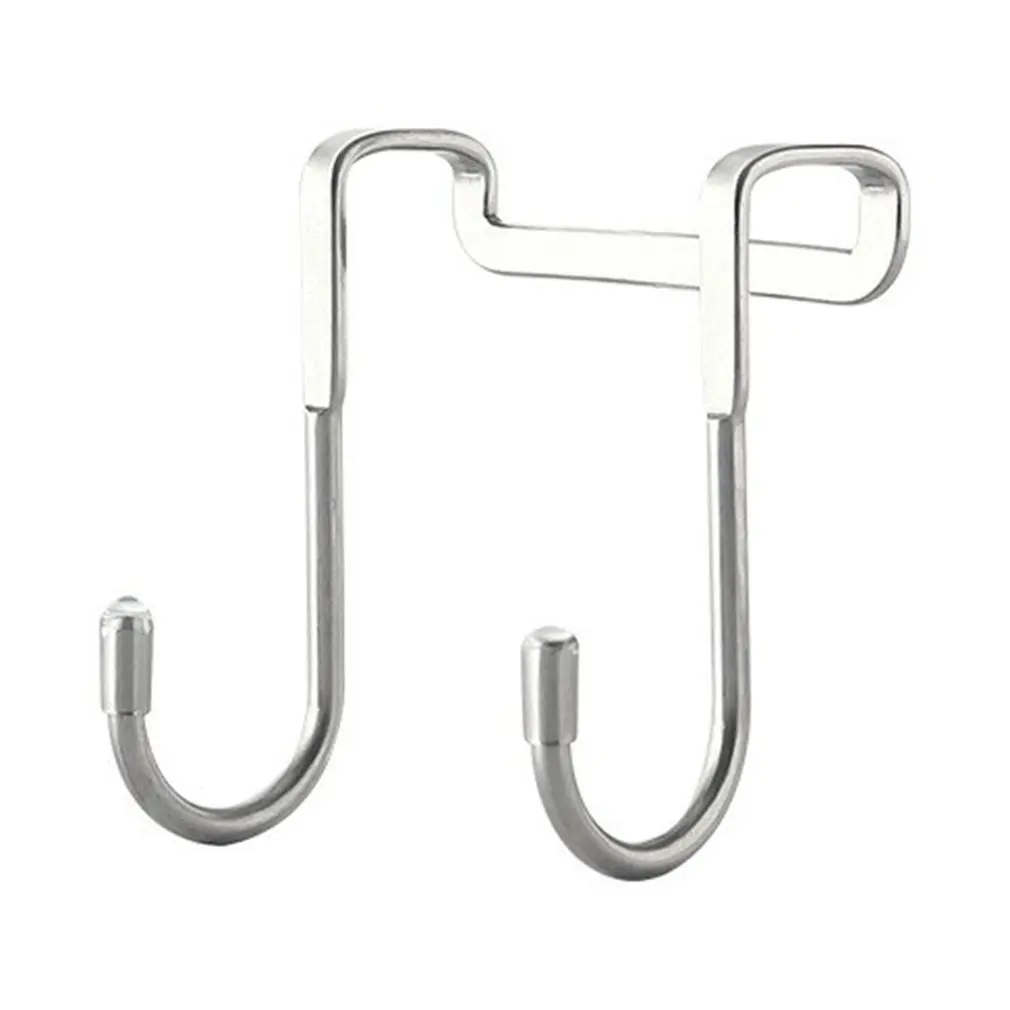 

Back Wall Mounted Hooks S-Type Door Hanger Hooks Stainless Steel Free Stamping Closet Door Without Track CloTHISs Hooks Door