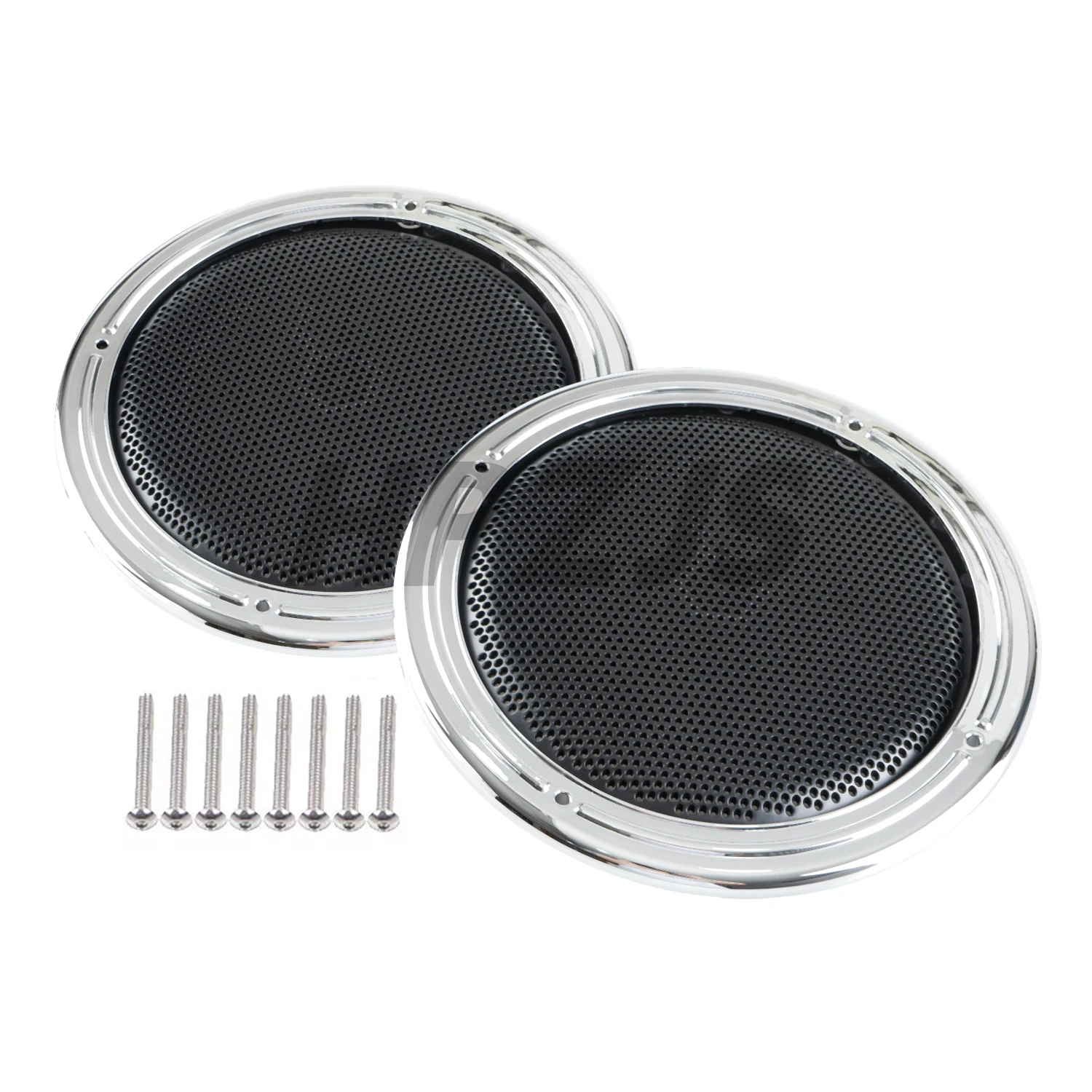 Motorcycle Mesh Rear Speaker Grill Cover For Harley Touring Electra Tri Glide FLHTCU/L /LTC 2014-2023 Road Ultra 2016-2019