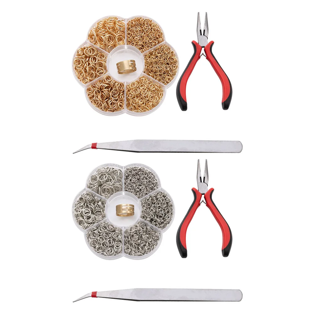 

Набор открытых колец для подвесок, браслетов, 4-10 мм