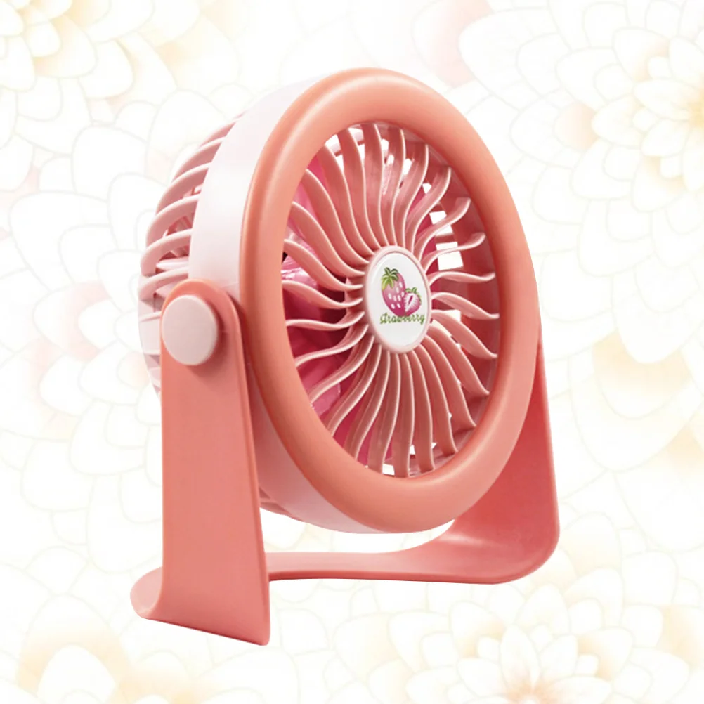 

360°Spinning Fan Removable Fan Mini Desk Fan USB Charging Fan for Home School Office Outdoor )