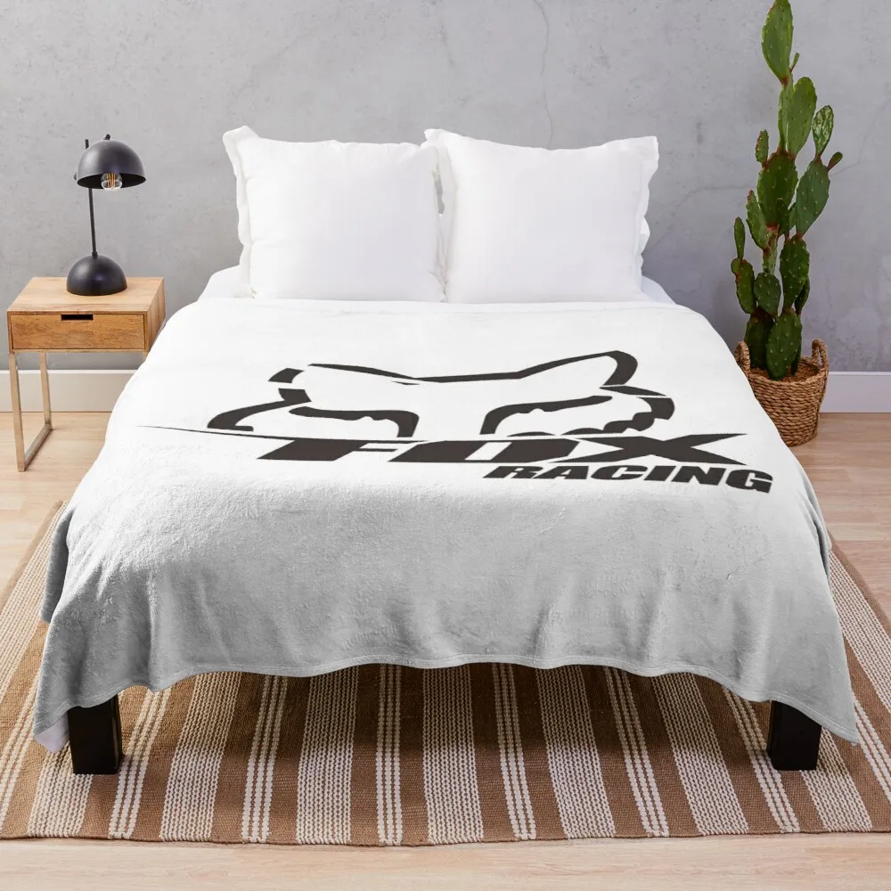 

FoxRacing team Throw Blanket Decorative Sofa Blanket