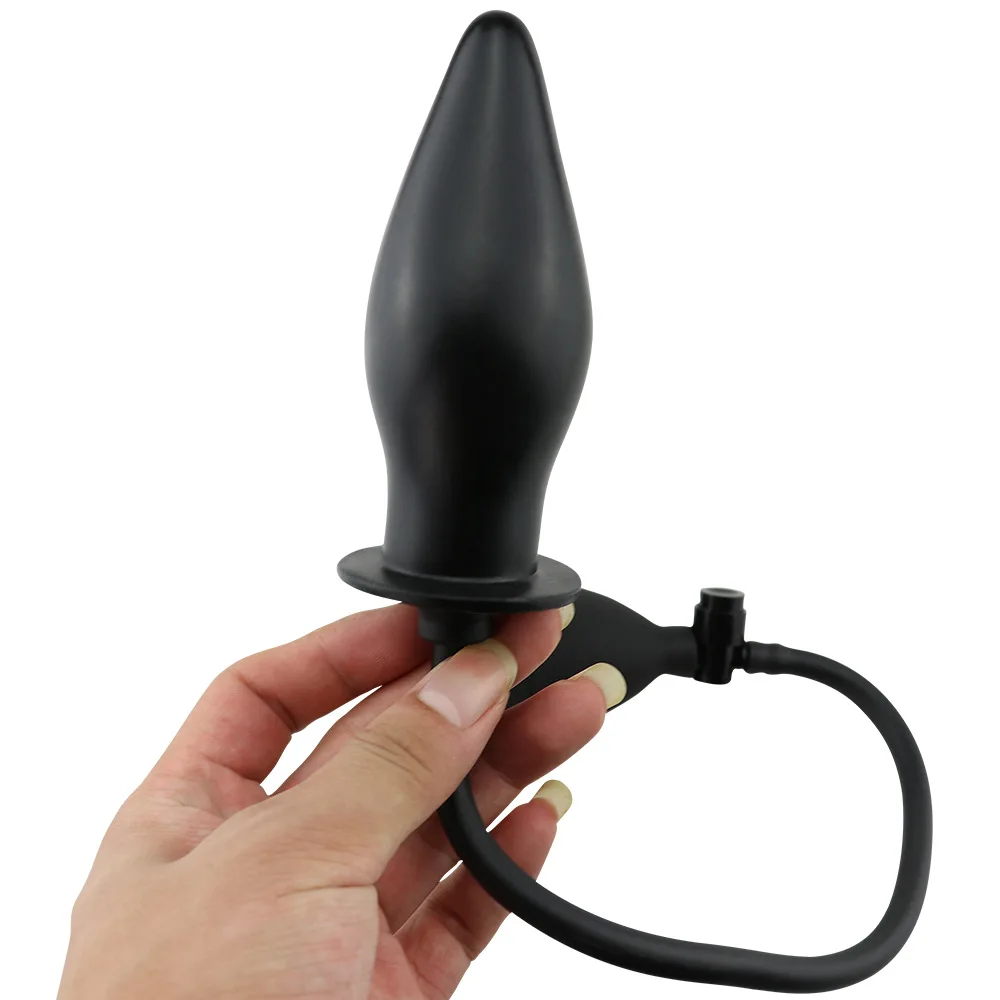 Inflatable Backyard Plug Inflatable Anal Plug Silicone Massager Sex Toy Dildo Male And Female Butt Plug Adult Products 18