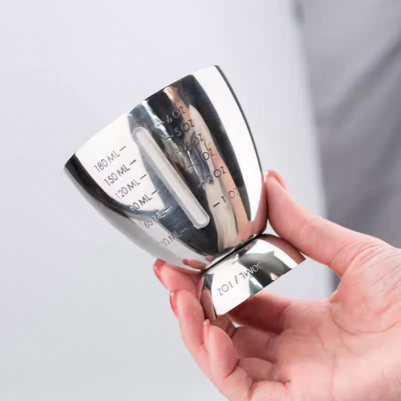 Двойной мерный стаканчик BARMAID BARWARE 1-6 унций