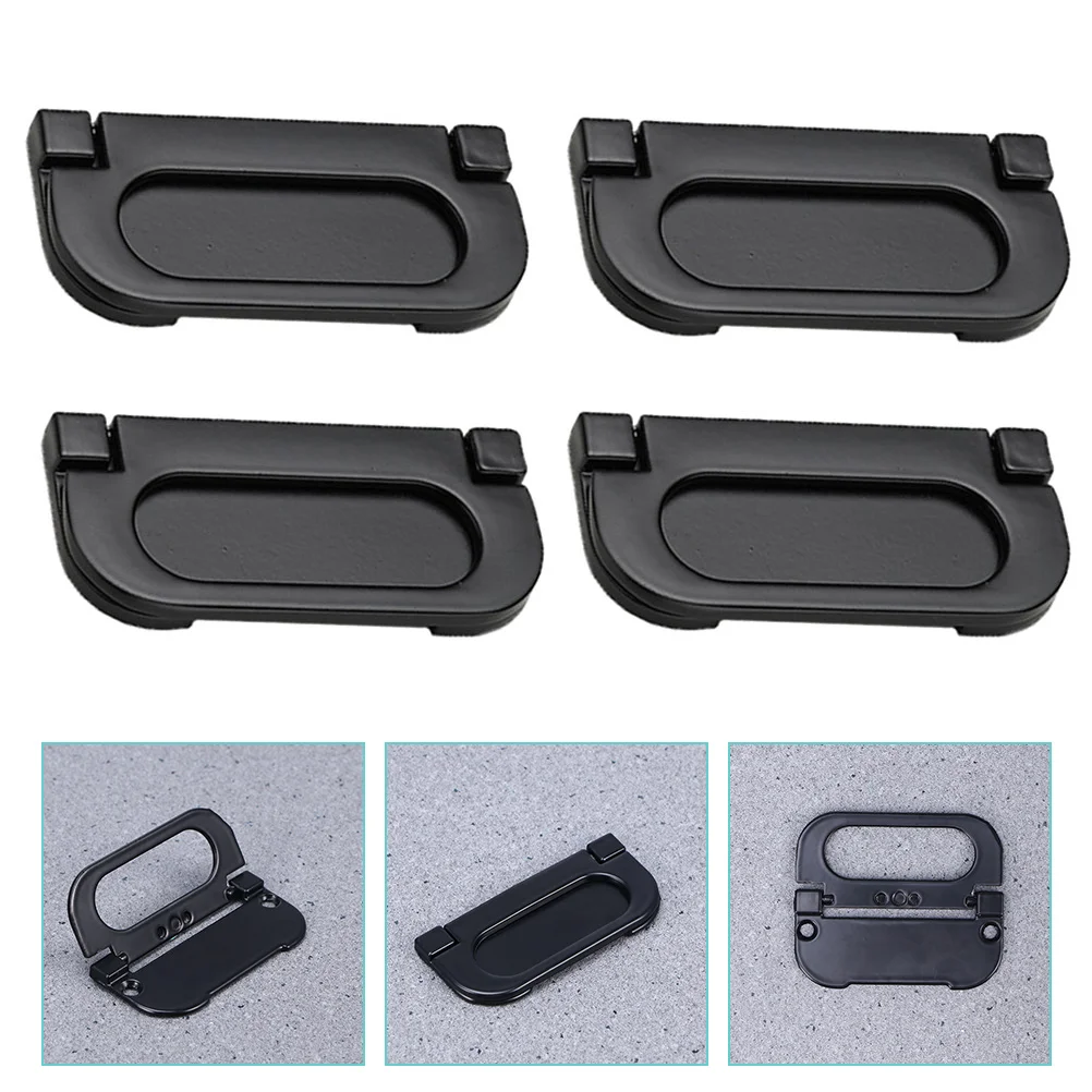 

4Pcs Drawers Cabinet Furniture Flush Ring Sliding Door Flush Ring Handles