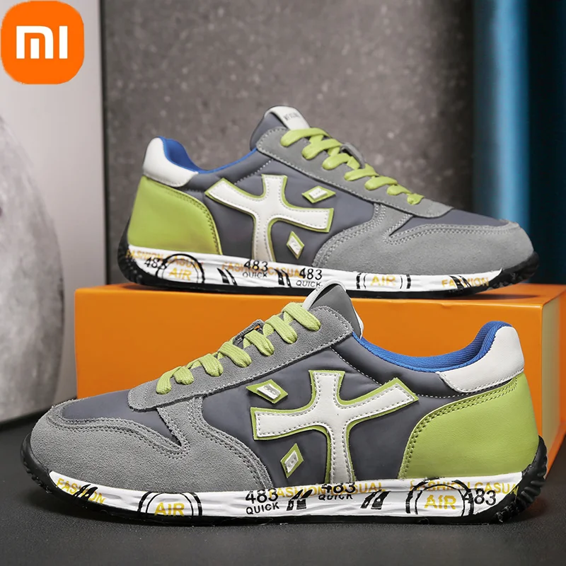 

Xiaomi Brand Fashion Mens Sneakers 2023 Quality Breathable Low Men's Casual Sneakers Retro Jogging Shoes Men Zapatillas Hombre
