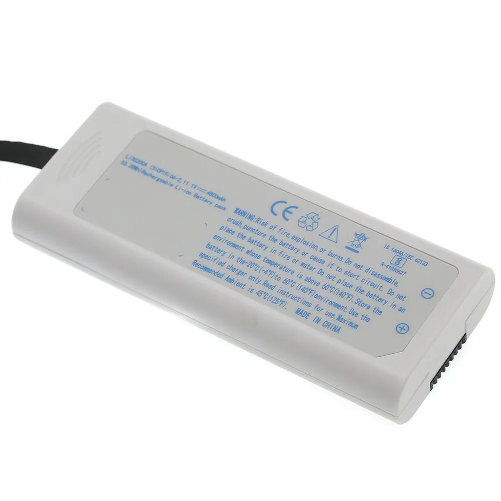 Фото Сменная литиевая батарея LI3S200A 11.1V 4800mAh для мониторов пациента Philips Goldway GS10 GS20 G30 G30E G40 G40E TC10 TC20 №2