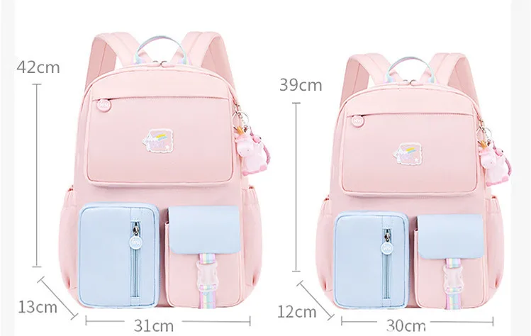 Shoulder Strap School Backpacks for Teenagers Girl Primary Child Backpack Kawaii Bag Kid School Anime Bags