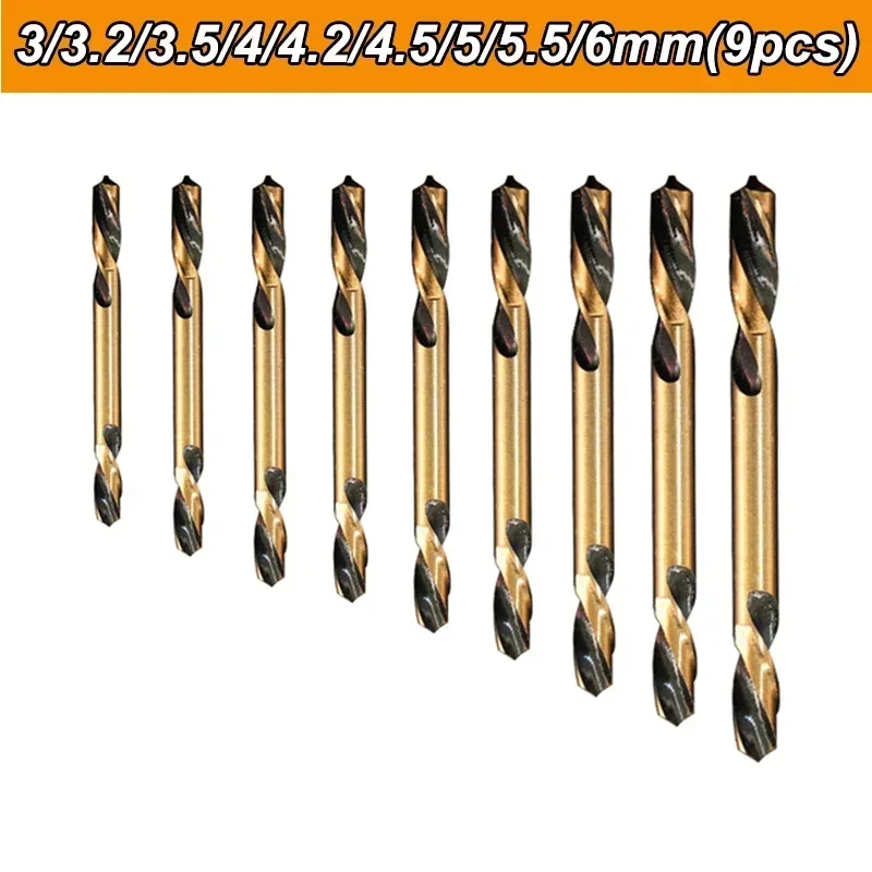 

Набор сверл из быстрорежущей стали 9 шт.