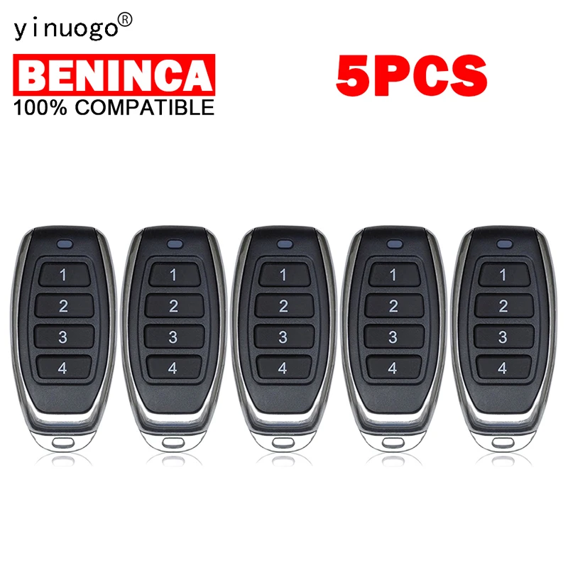 

5 шт. совместим с BENINCA TO GO 2VA 4VA 2WV 4WV T4WV T2WV CUPIDO-2 CUPIDO-4 пульт дистанционного управления гаражный командный ключ beninca to go