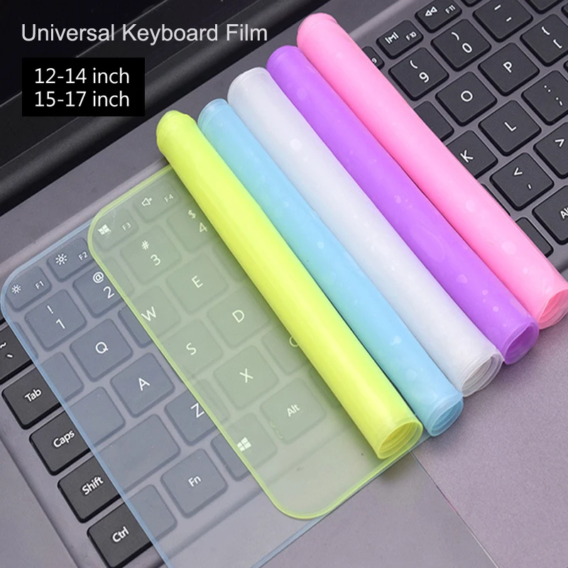

Universal Laptop Keyboard Cover 12 To 17 Inch Protecter Waterproof Notebook Keyboard Film Dustproof Silicone for Macbook Pro/Air