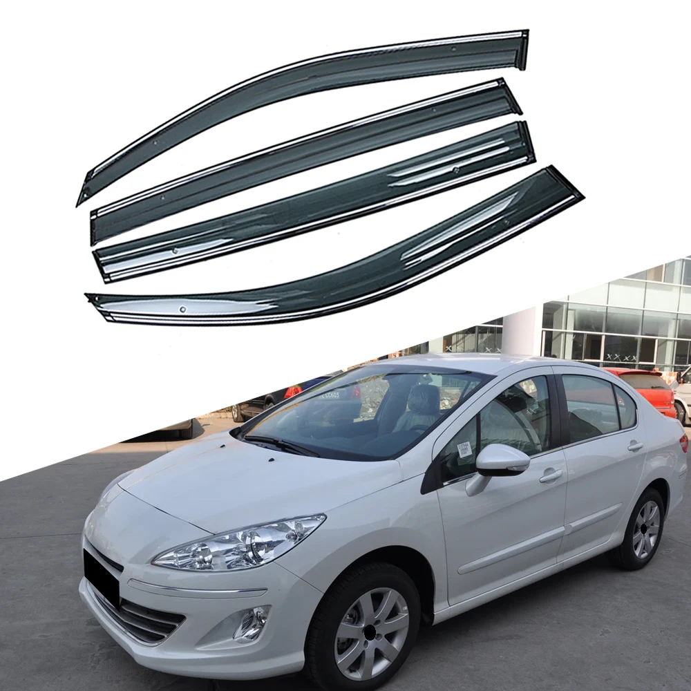 

Козырек от солнца и дождя для PEUGEOT 408 2010-2013