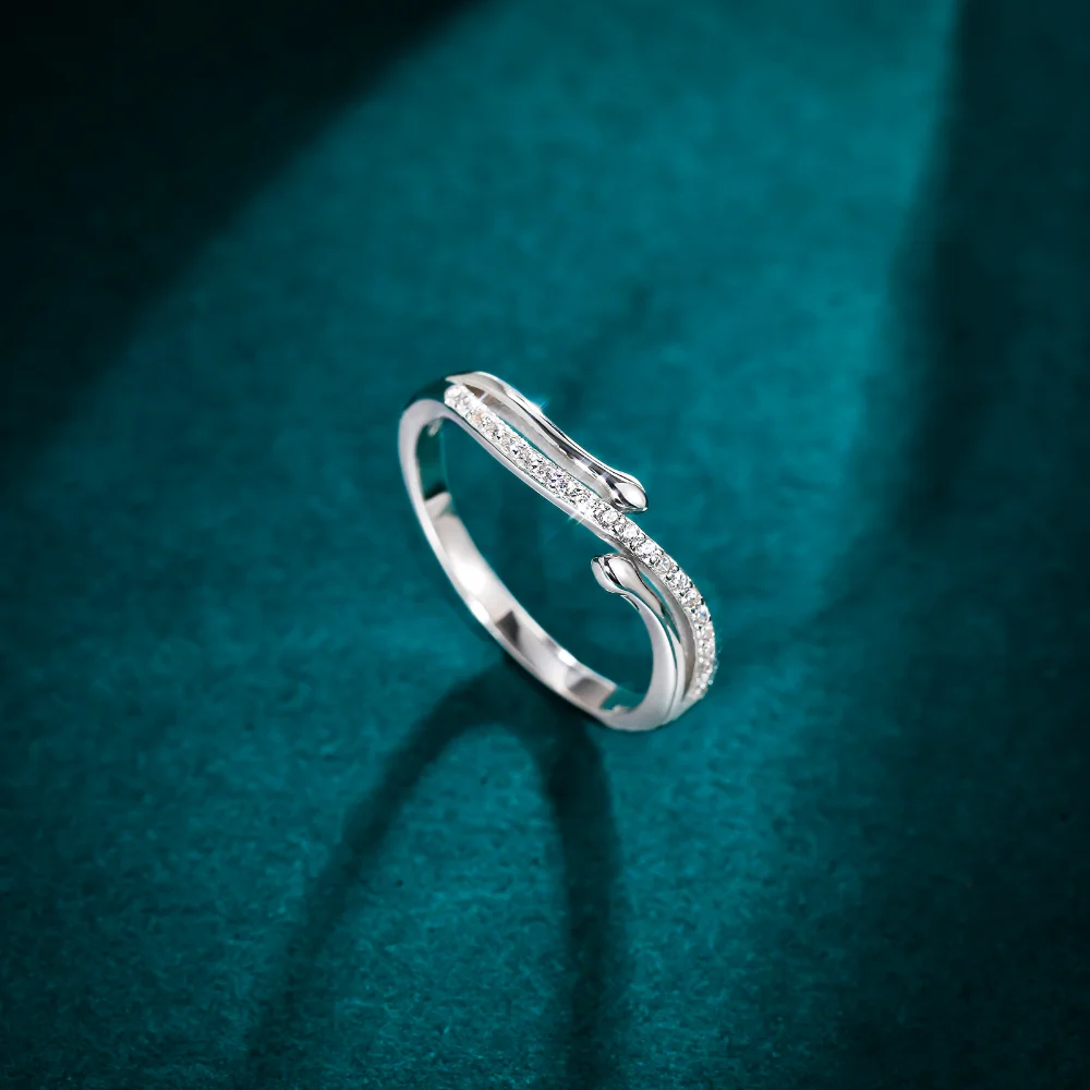 Оптовая продажа кольца из стерлингового серебра S925 пробы для женщин кольцо на