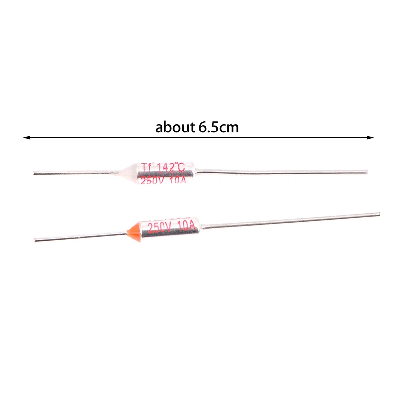 10 шт./компл. термопредохранитель RY 10A 15A 250 В температура 72C 85C 95C 110C 115C 121C 130C 135C 140C 142C