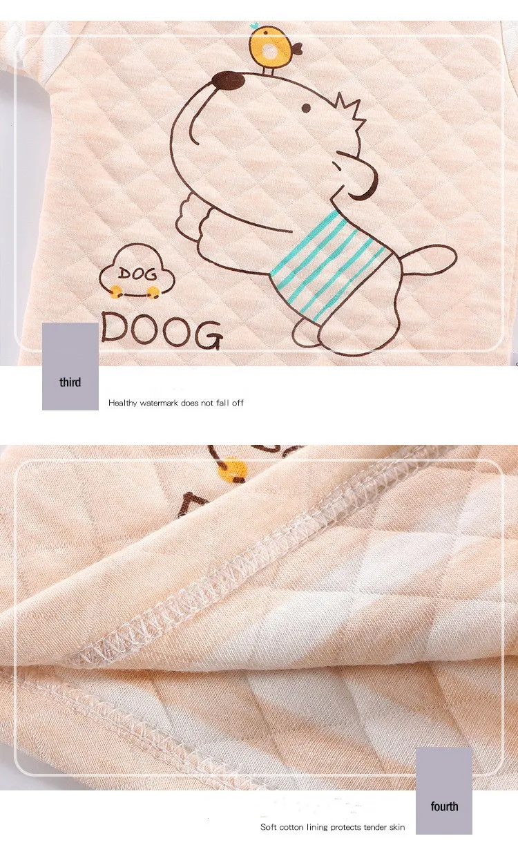 Комплект одежды для мальчиков и девочек с мультяшным принтом