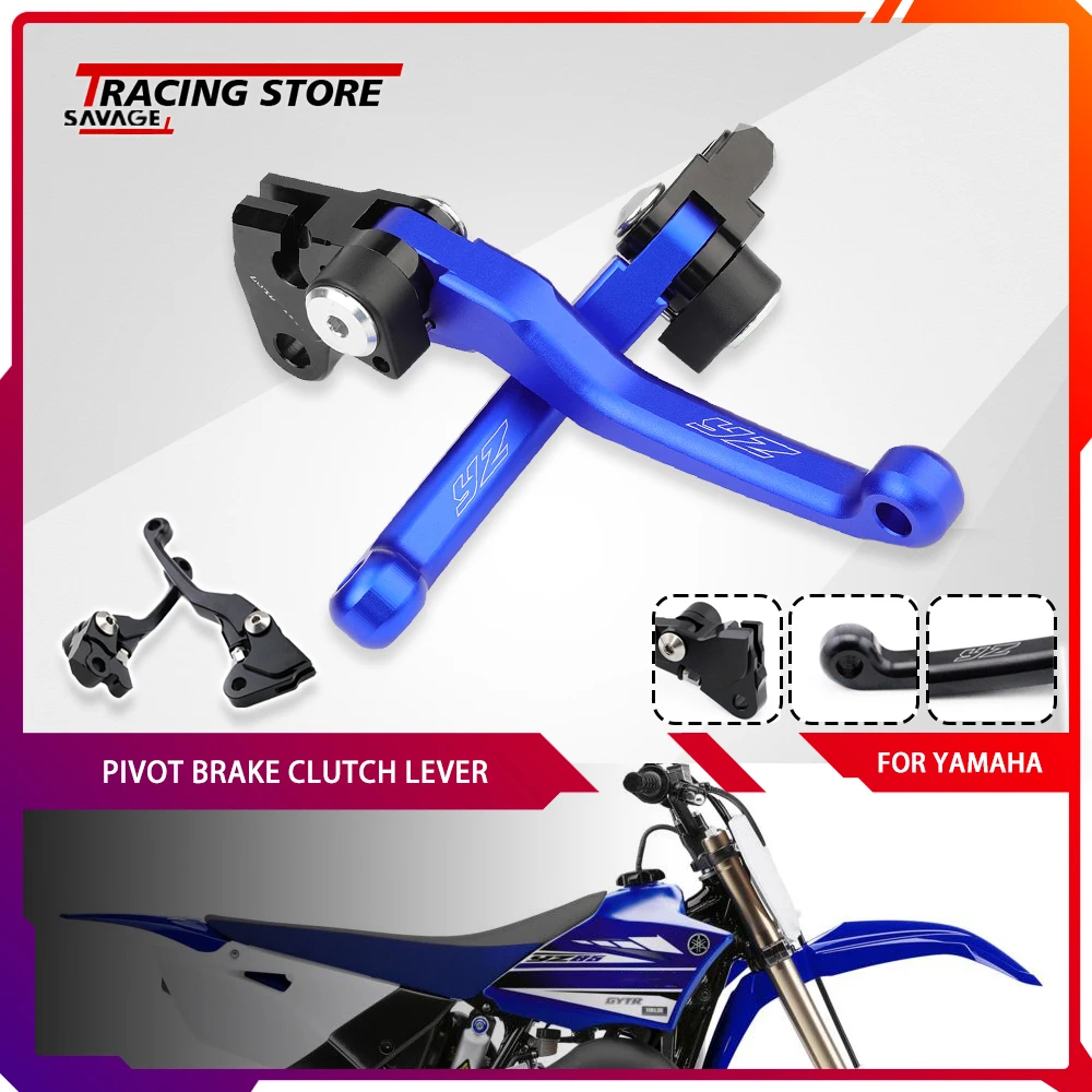 

Pivot Brake Clutch Levers For YAMAHA YZ65 YZ80 YZ85 Motorcycle CNC Aluminum Adjustable Folding Extendable Handlebar YZ 65 80 85