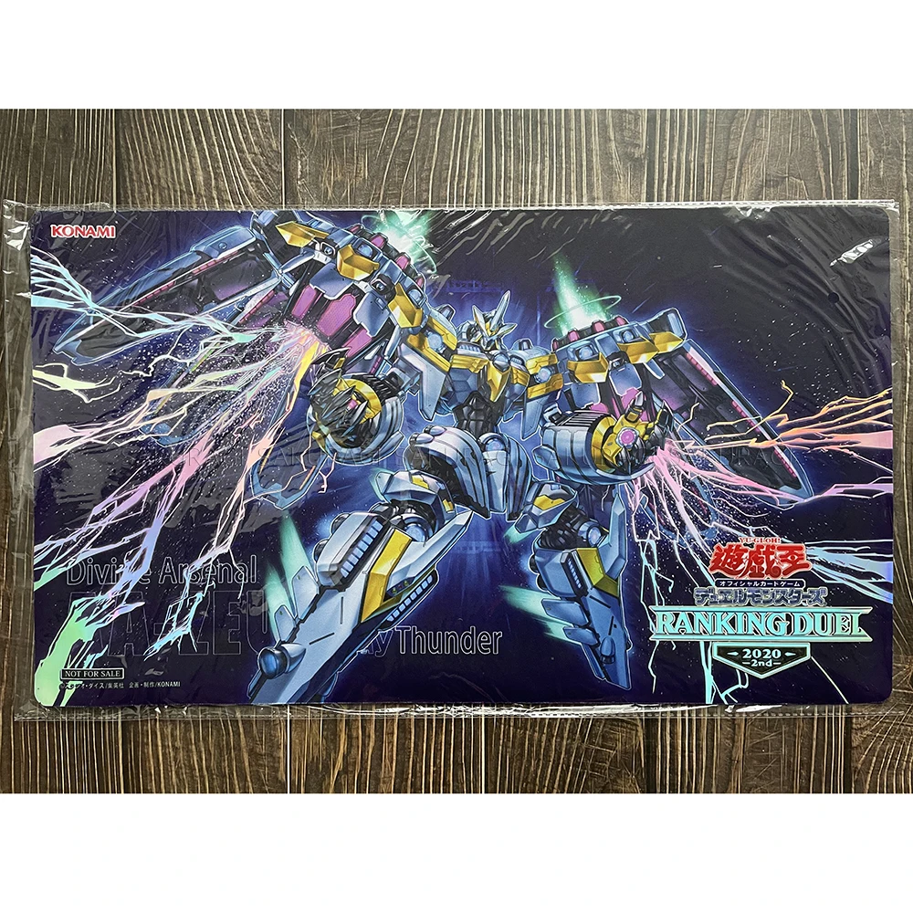 

Yu-Gi-Oh Holographic Divine Arsenal AA-ZEUS Sky Thunder Game Card Pad Playmat YGO Mat MTG KMC TCG OGC CCG YuGiOh MAT-327
