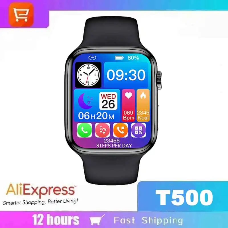 

2022 T500 Смарт-часы для женщин и мужчин Смарт-часы Серия 7 пульсометр Водонепроницаемый Bluetooth Вызов спортивный смарт-браслет pk iwo13 x8 max w27 pro
