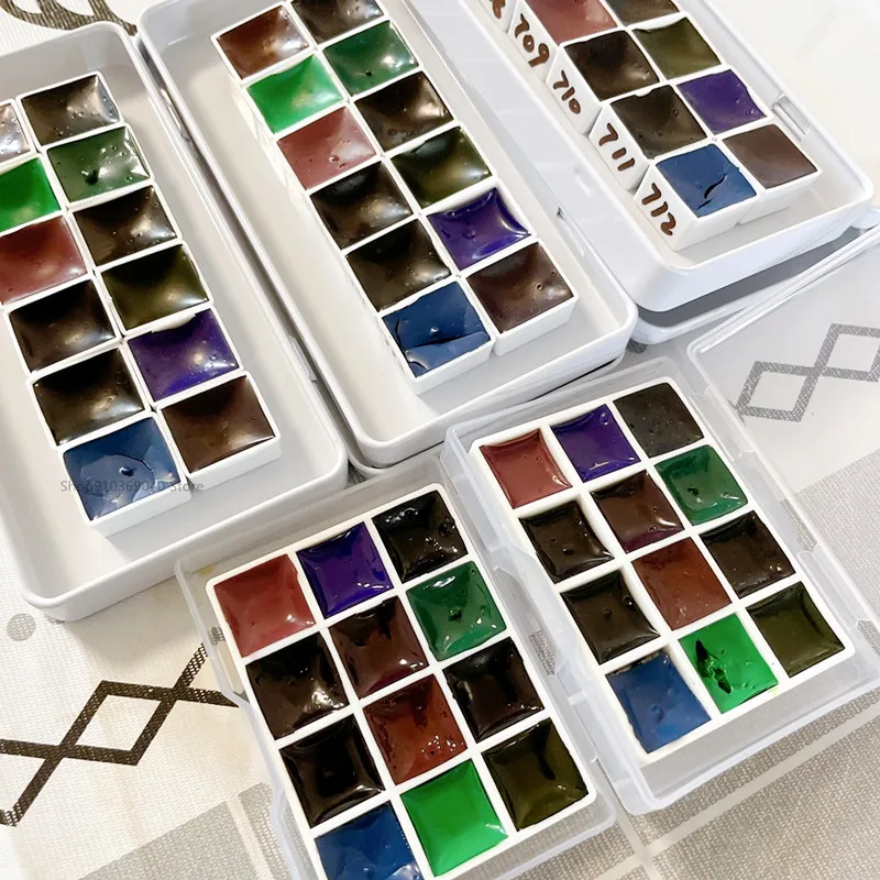 Цветная краска для ногтей mairnie, 1 мл, 2 мл, товары для рукоделия, для многослойных осадков, акварель, 12 цветов