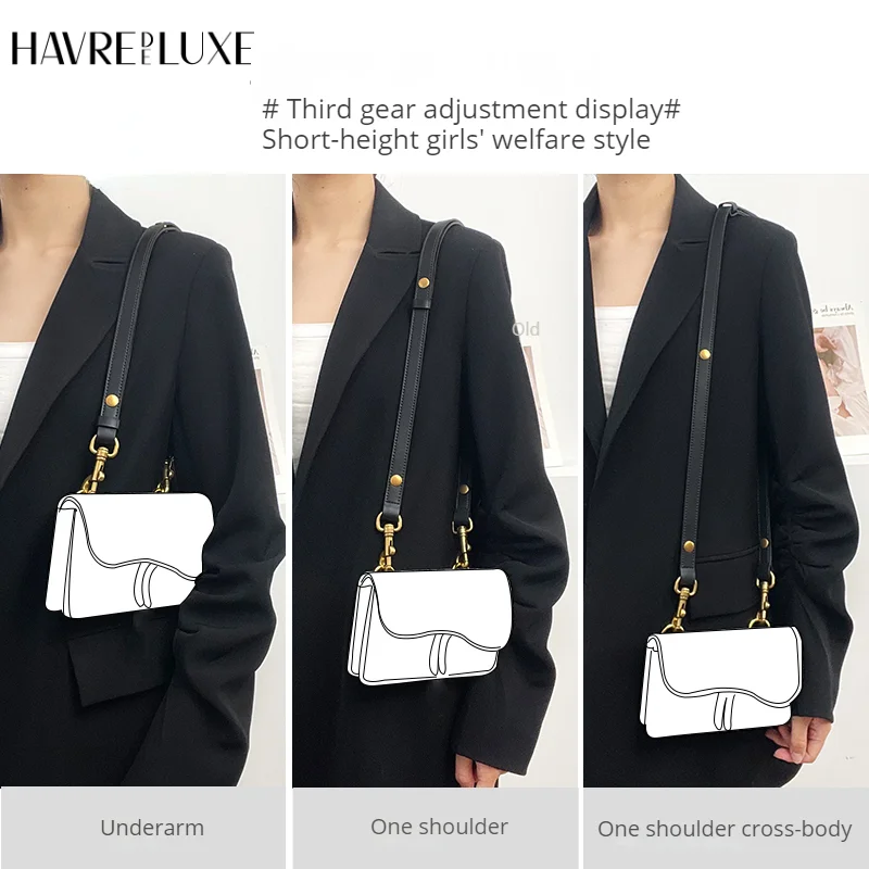 Crossbody Underarm Bag Replacement Wallet Strap Bobby Saddle Waist Bag Shoulder Strap for handbag Modification Accessories