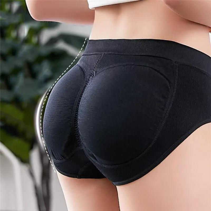 

Sexy Padded Panties Seamless Bottom Panties Buttocks Push Up Lingerie Women's Underwear Good Quality Butt Lift Briefs