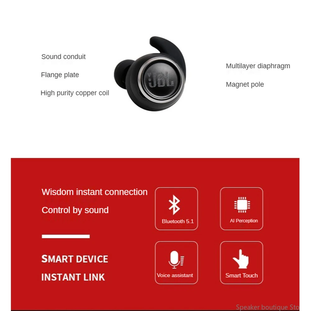 JBL REFLECT MINI NC Bluetooth True 