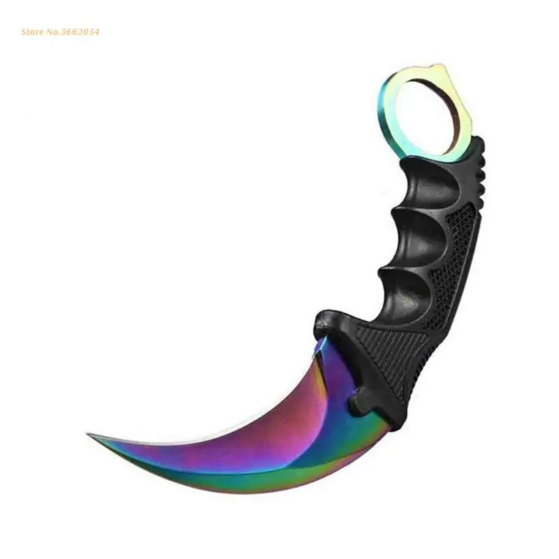 Цветная кожа коготь нож тонкая фотография креативная Солнцезащитная наклейка