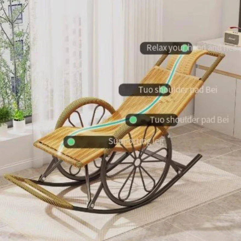 Скандинавское комфортное кресло с откидной спинкой современный дизайн