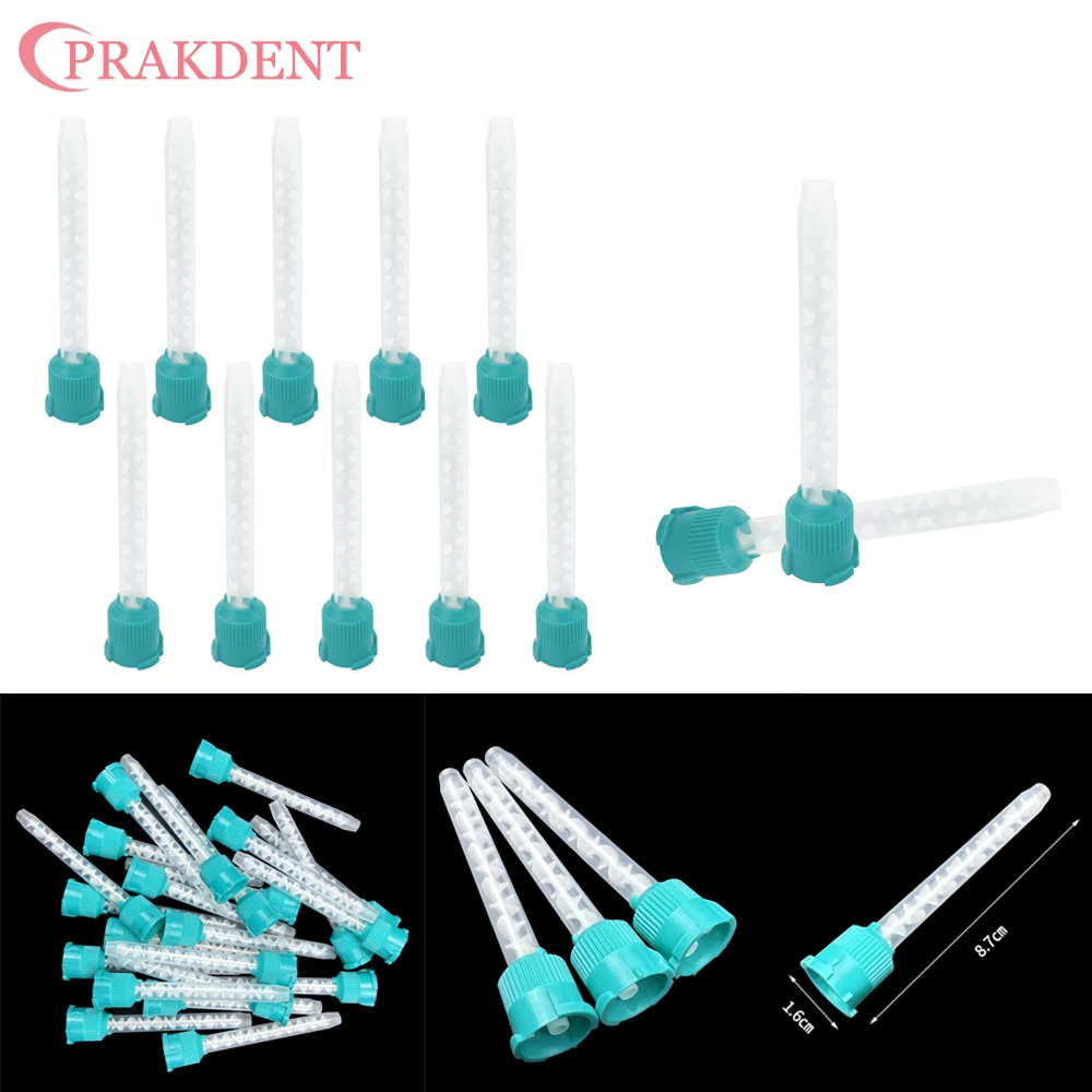 Стоматологическая одноразовая смесительная головка из силиконовой резины 1:1