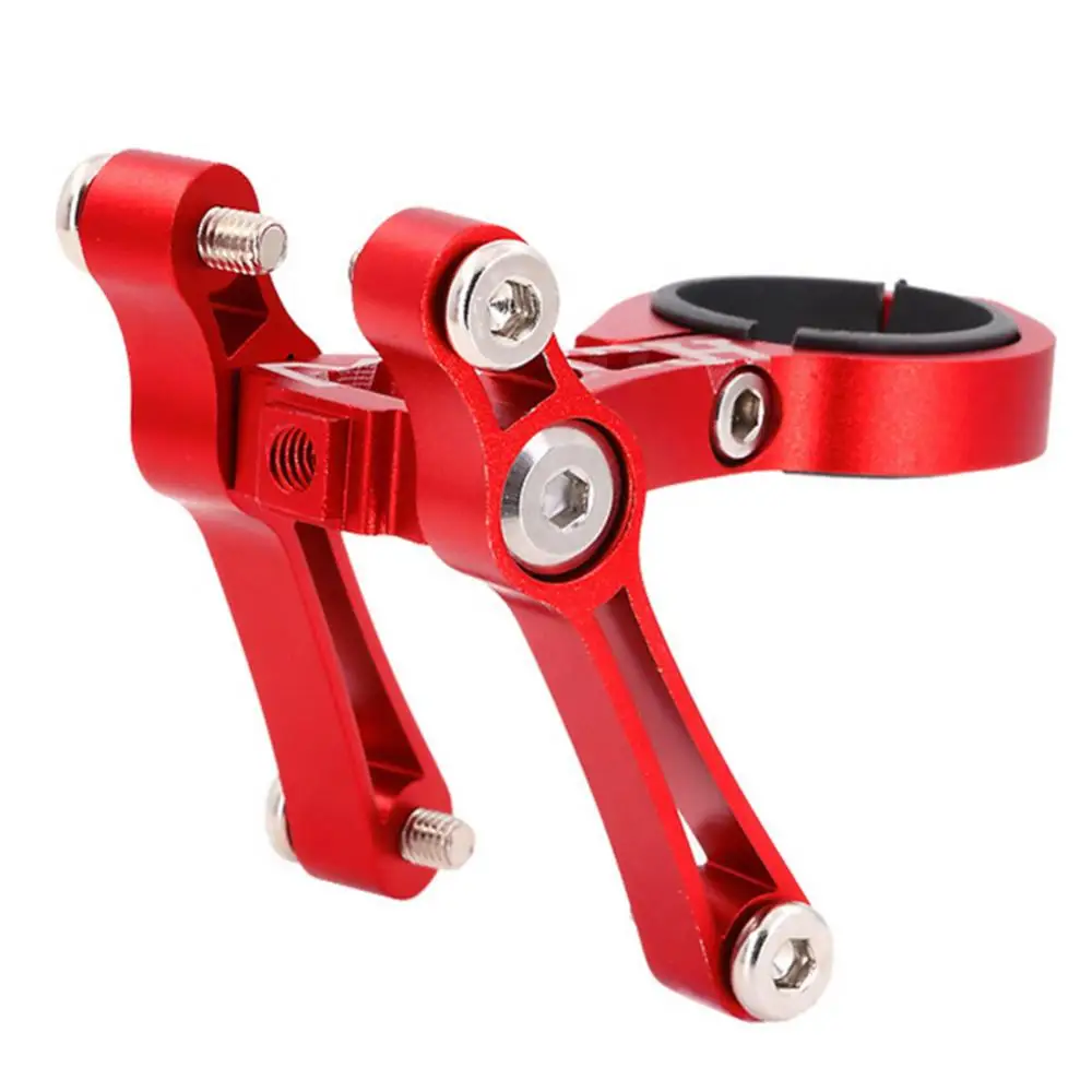 Cycling Water Bottle Dual Rack Stand Clamp Cage Holder Adapter Water Cup Rack Seat Post Bracket Clip Clamp